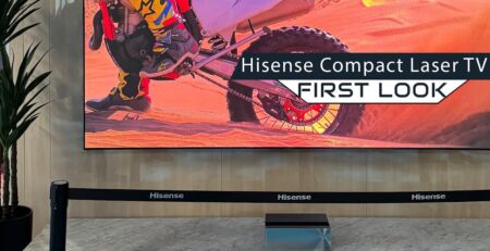 Hisense stellt ultrakompakten Laser TV vor