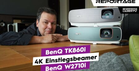 Erster Test: BenQ W2710i und TK860i