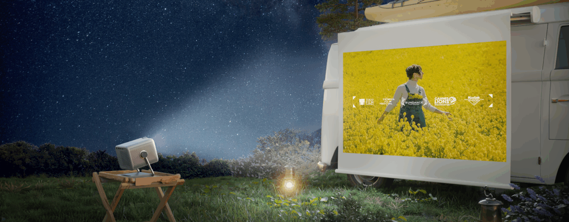Hisense M2 Pro Tragbarer TriChroma Laserprojektor