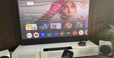 Google TV als Betriebssystem für smarte Projektoren