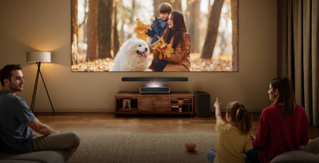 Die richtige Leinwand für den Hisense PT1