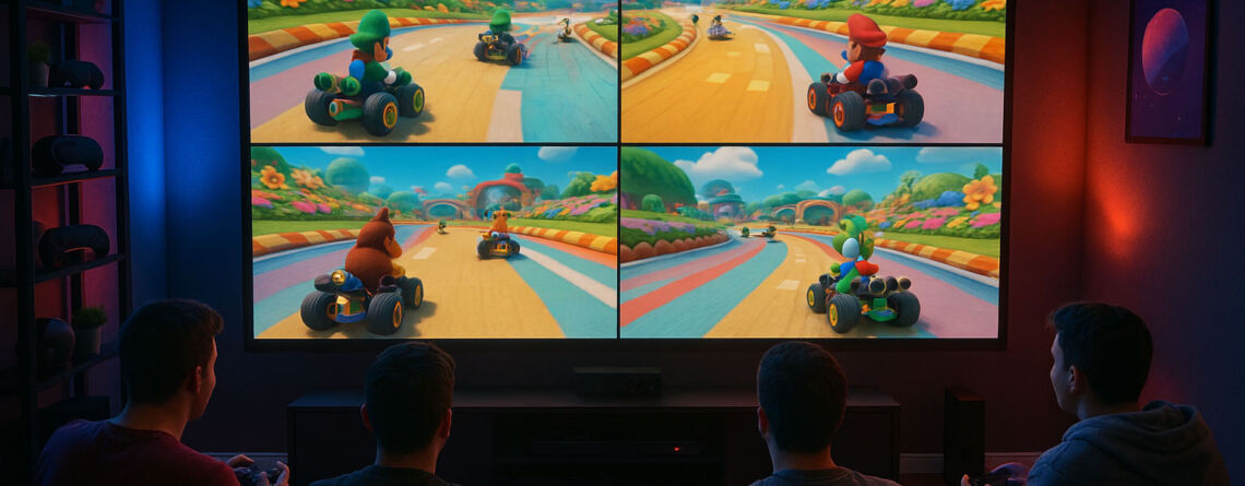 Nintendo Switch 2 & Gaming Projektoren - XXL-Spielerlebnis