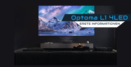 Neuheit - Optoma L1 4LED Ultrakurzdistanz