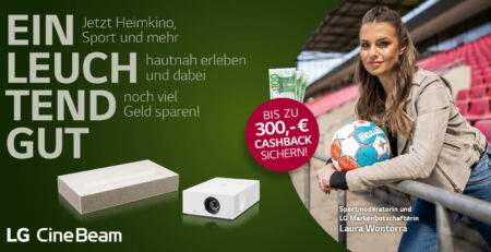 LG CineBeam kaufen & Cashback sichern